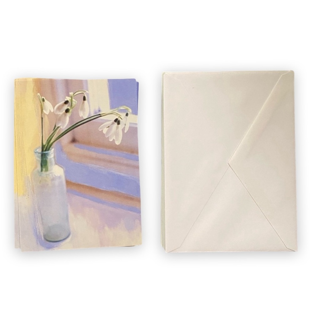 11 Floral Greeting Cards with Envelopes